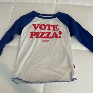 Prefresh shirt 6 vote pizza